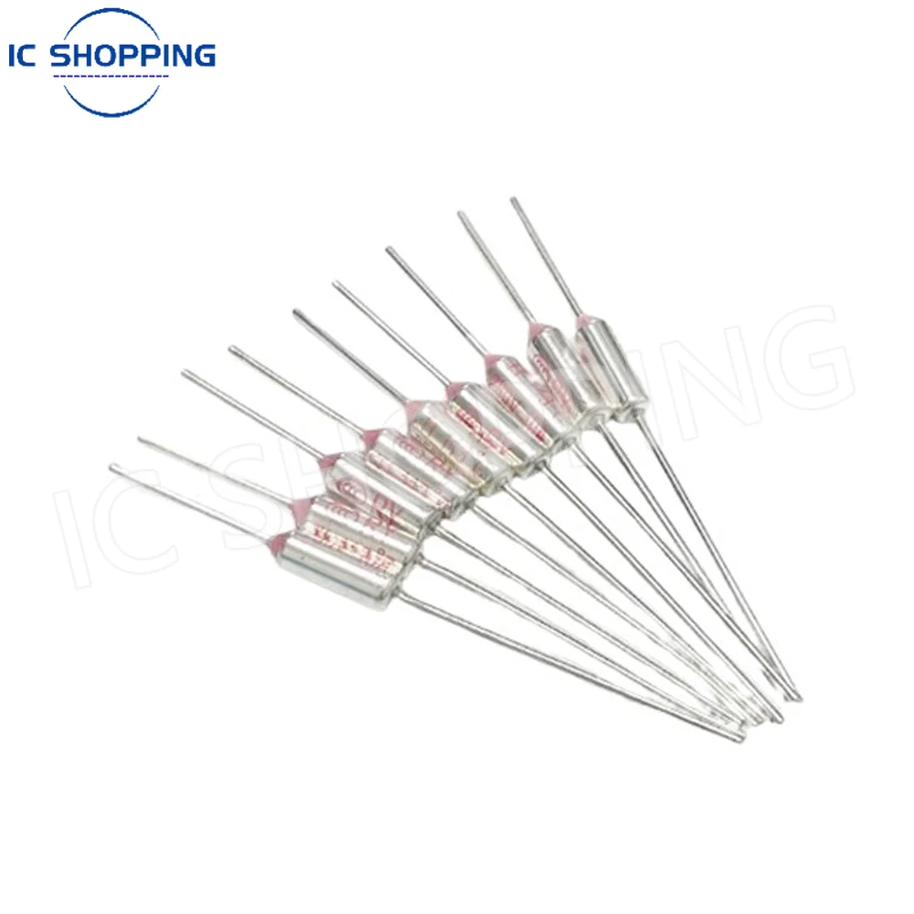 100pcs TF Thermal Fuse RY 15A 250V Temperature 65C 73C75C 85C 100C 110C 120C 130C 152C 165C 172C 185C 192C 200C 216C 240C 280C