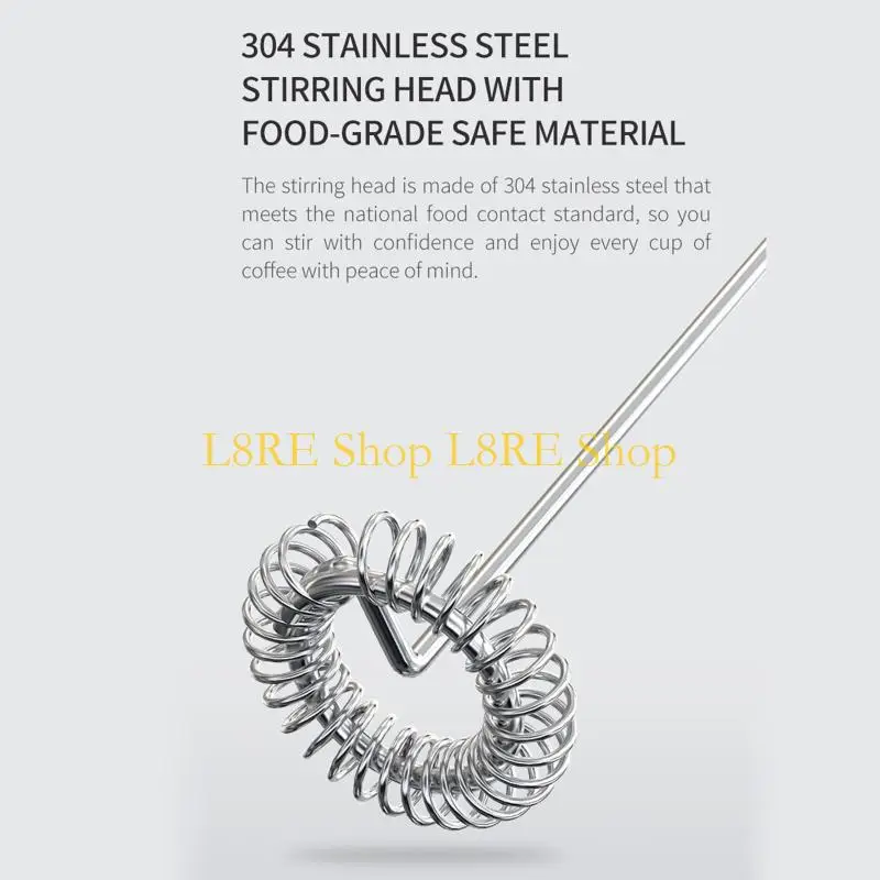 Electric Milk Frother кофейное пена пена висеть микшер яиц -битер мини -портативное молоко