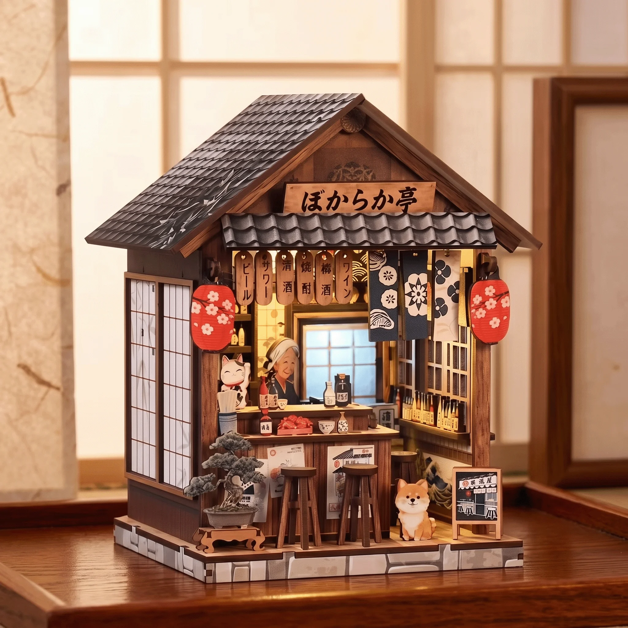 diy-japanese-izakaya-book-nook-kit-3d-miniature-wooden-puzzle-cozy-aesthetic-home-decor
