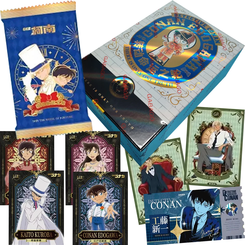 

Reasoning Anime Detective Conan Collection Cards for Kids Fashion Retro Rare Limited Anime Character Laser Ticket Stub Card Gift