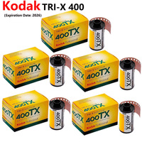 Original Kodak TRI-X 400TX Professional IOS 400 135mm Black & White Negative Film 1/2/3/5 Roll 135 Film (Expiration Date: 2026)