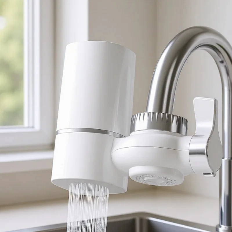 

Improved activated carbon filtration efficiency, food-grade material for water purifiers, kitchen water purification faucet