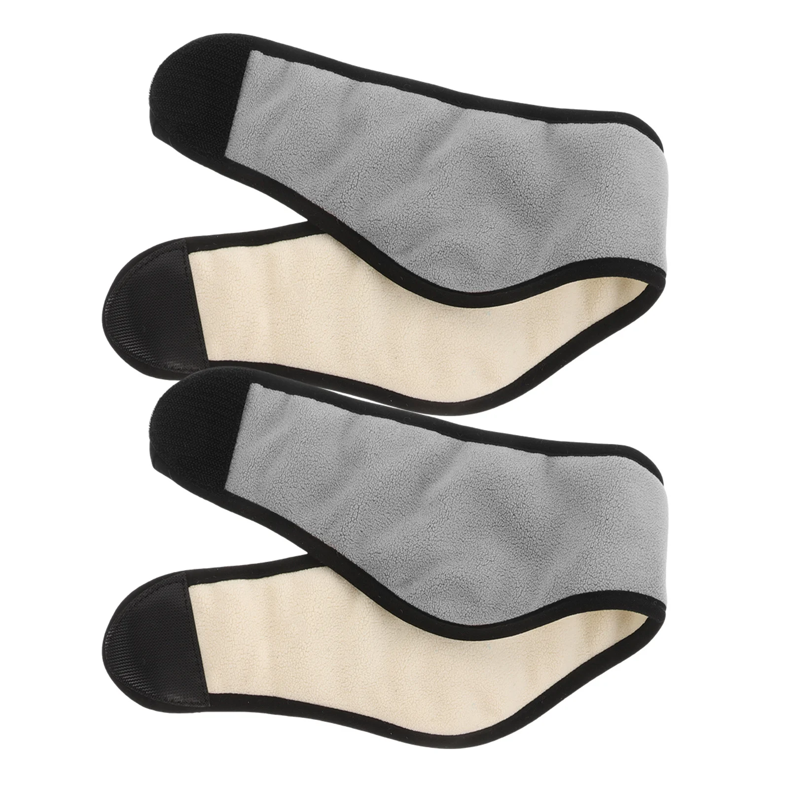 2 قطعة غطاء للأذنين الدافئة عقال يندبروف واقيات الأذن الحد من الضوضاء مقاومة البرد رئيس أدفأ للتزلج الدراجات السفر #1