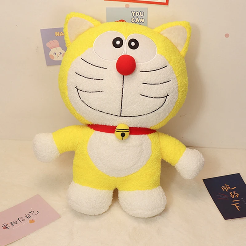 40cm Pluszowe Zabawki Doraemon Klasyczna Duża Pluszowa Maskotka Kreskówkowa Anime Poduszka Urodzinowa Lalka Kawaii Wypchany Prezent dla Dzieci na Boże Narodzenie