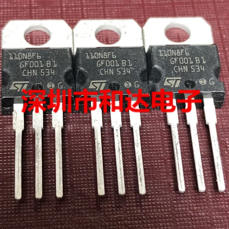 10 قطعة 110N8F6 STP110N8F6 80 فولت 110A