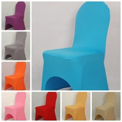 Arch Front Spandex Chair Cover, Lycra Cover, Birthday Party Decoration, Elastic Banquet, Universal, Nice Quality