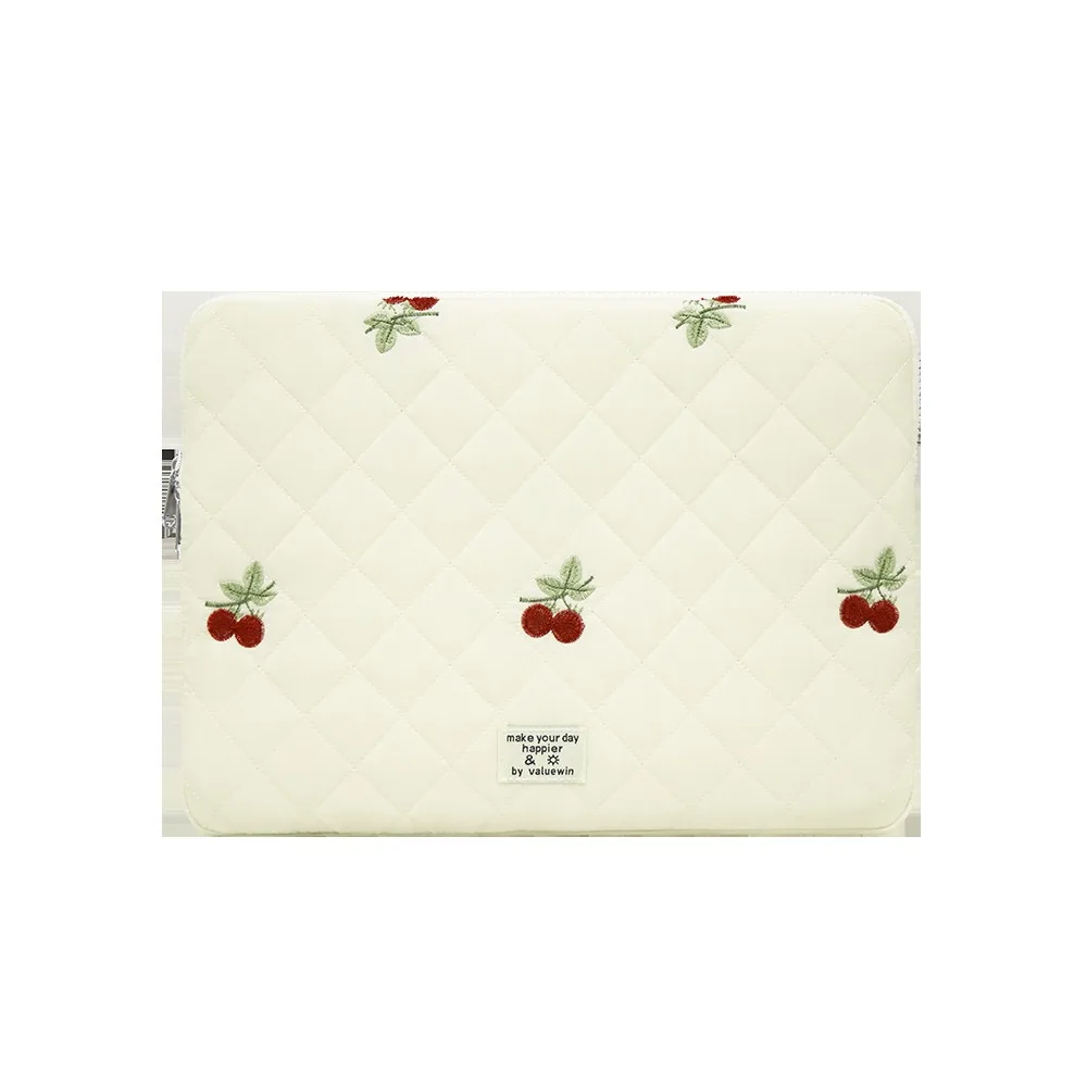 

Cute Cherry Laptop Case Soft 11 13 14 15 16 Inch Tablet Sleeve Case Notebook Soft Case for Lenovo Dell Laptop
