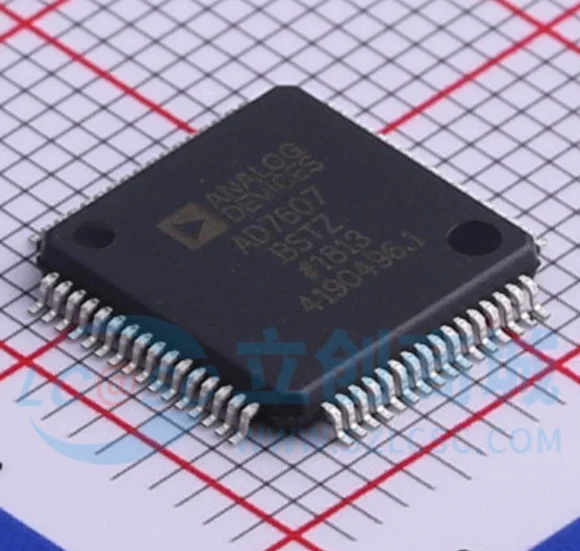 AD7607BSTZ AD7607 BSTZ LQFP-64 200 kSPS 8-channel DAS with built-in 14-bit, bipolar input, synchronous sampling ADC