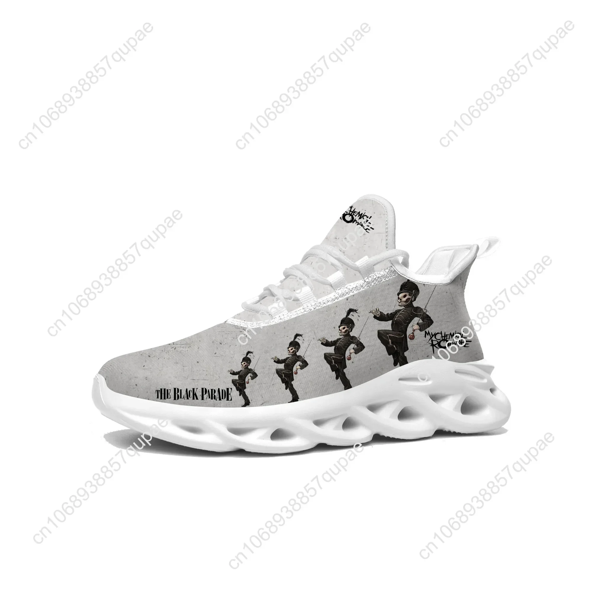 My Chemical Romance Rock Band Flats Sneakers High Quality Mens Womens Sports Shoes Customized Sneaker Casual Custom Made Shoe view 4