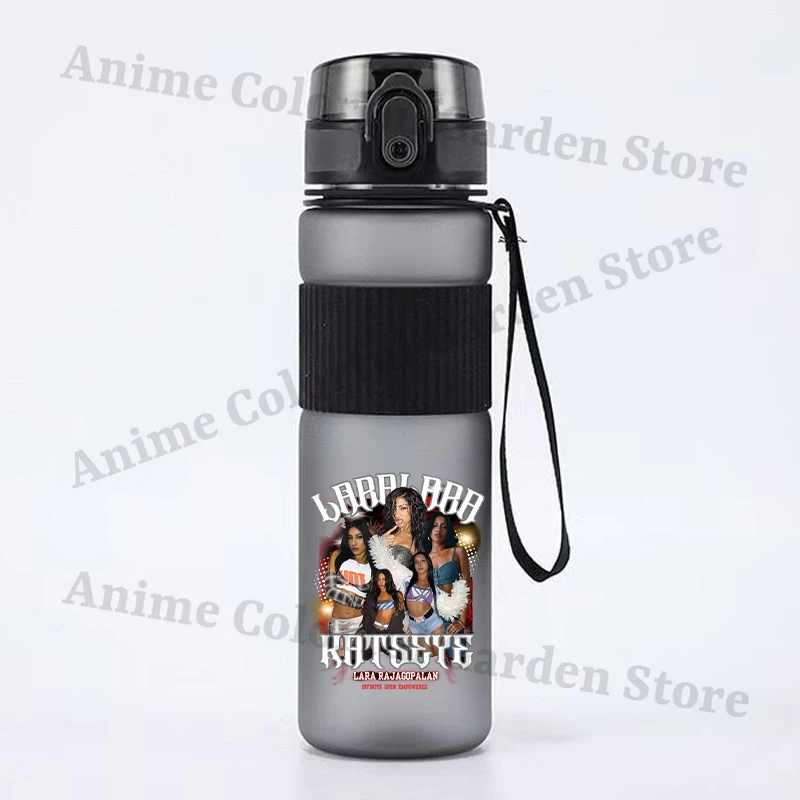 Fashion K POP KATSEYE 550ml Sports Water Cup for Women Anime Cartoon Fashion Water Bottle Boys Girls Portable Good-looking Cups