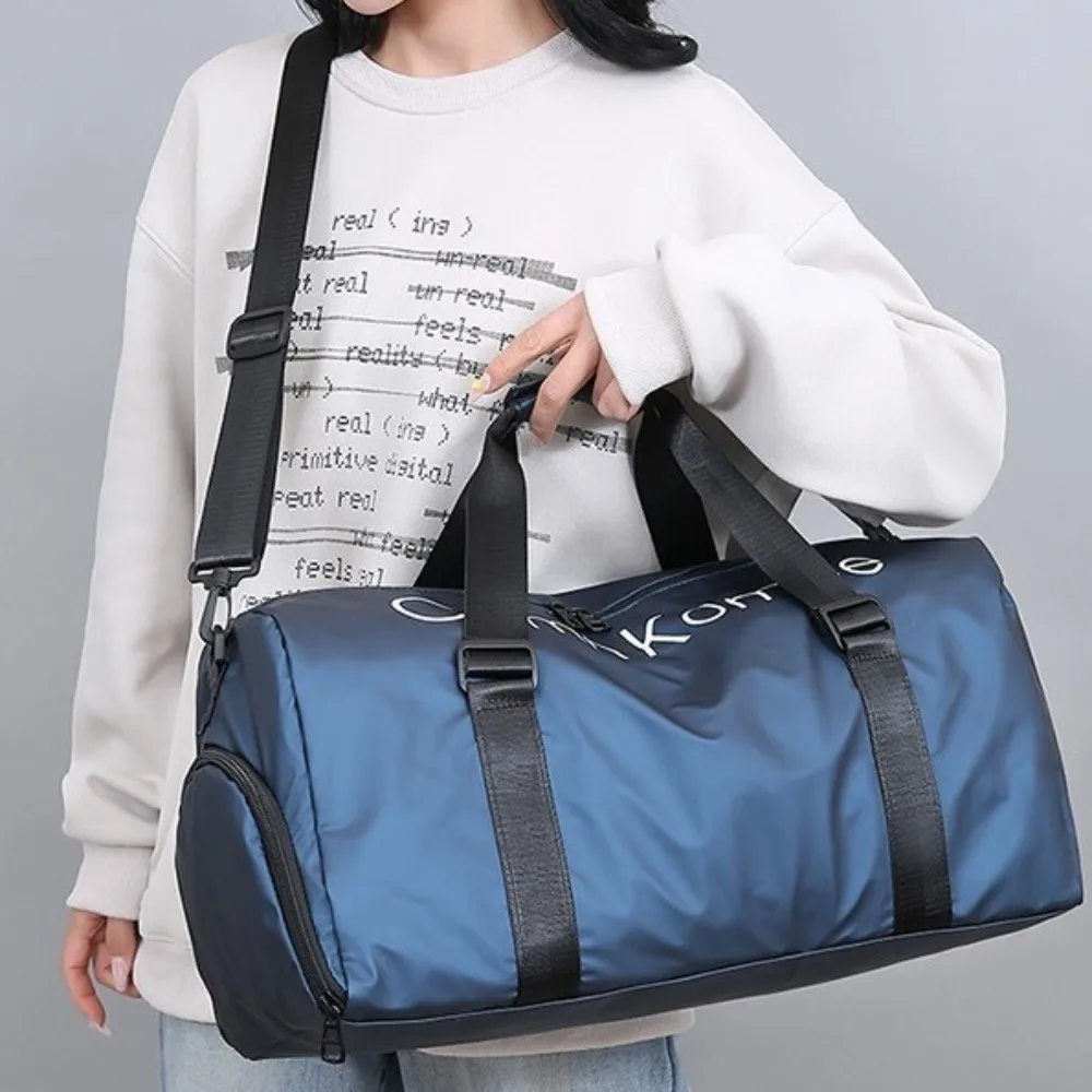 Durable Waterproof Gym Handbag Dry Wet Pocket Multi-Pocket Design Fitness Bag with Shoes Pouch Outdoor Yoga Tote Travel