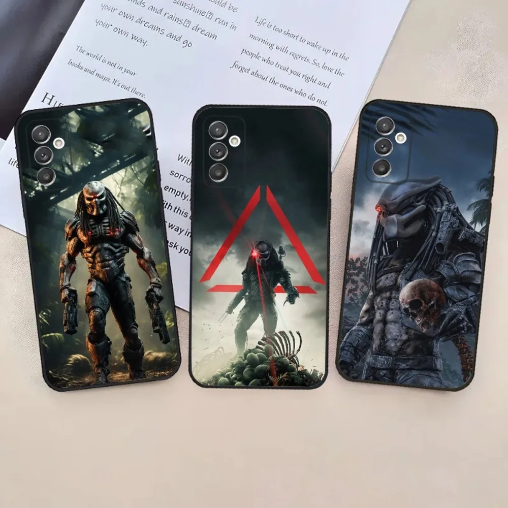 

Alien Vs Predator Phone Case For Samsung S24,23,22,30,21,10,9,Ultra,Plus,Lite,FE,5G Black Soft Case