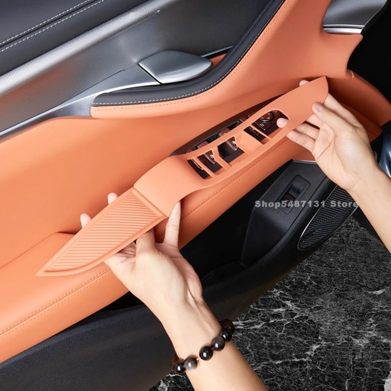 BYD Sealion 07 Silicone Window Switch Panel with Pockets