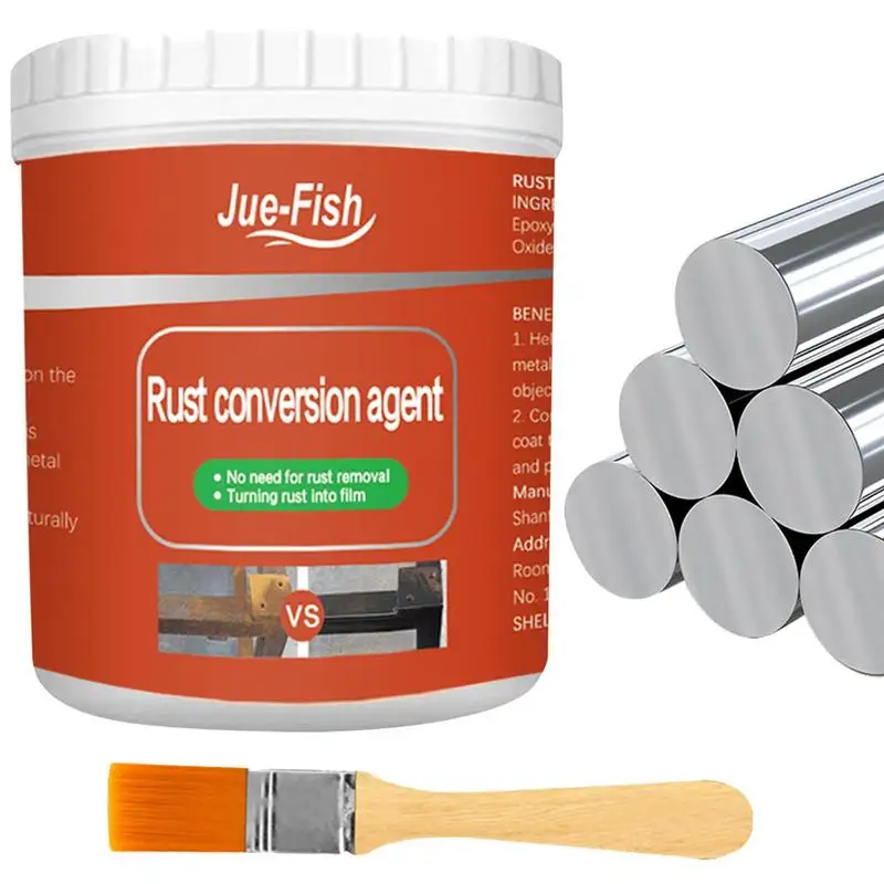 

Metal Rust Remover Paint Rust Converter Metal Primer MultiPurpose Easy Apply HighTech Permanently Non-Corrosive Rust Conversion