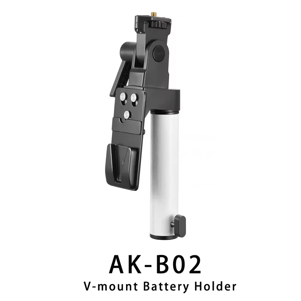 Godox AK-B01 NP-F bateria AK-B02 v montagem suporte de bateria para ml60 ml60ii bi ml100bi ml100r suporte de luz led tripé