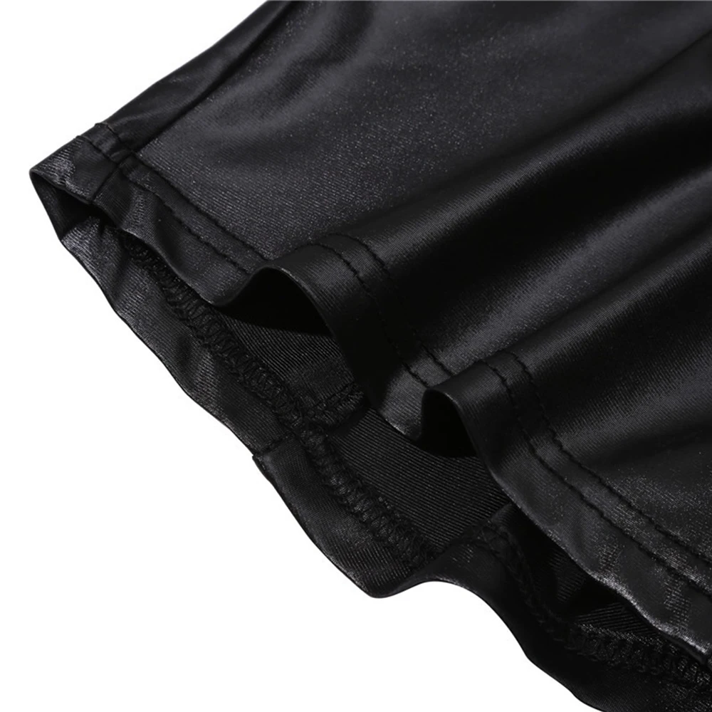 Clubwear Shorts Shorts Nightclub Home Woman Hot Pants Ladies Black Booty Shorts Fashion Faux Leather Gym Bottoms