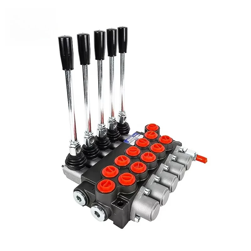 Hot selling：2P40 3P40 4P40 Excavator Y Type Pneumatic Solenoid Valve Hydraulic Directional Control Valve Man-uli