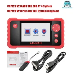 2024 Upgrade Launch CRP123 V2.0 plus OBD2 Scanner Original Diagnostic Tool for all systems Automotive Scan OBDII VIN Reader