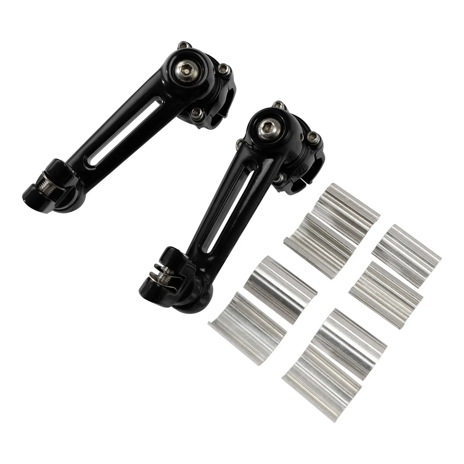 Motorcycle Adjustable Footpegs Pegs Mount For Honda Goldwing 1800 GL1800 22mm 30mm 35mm