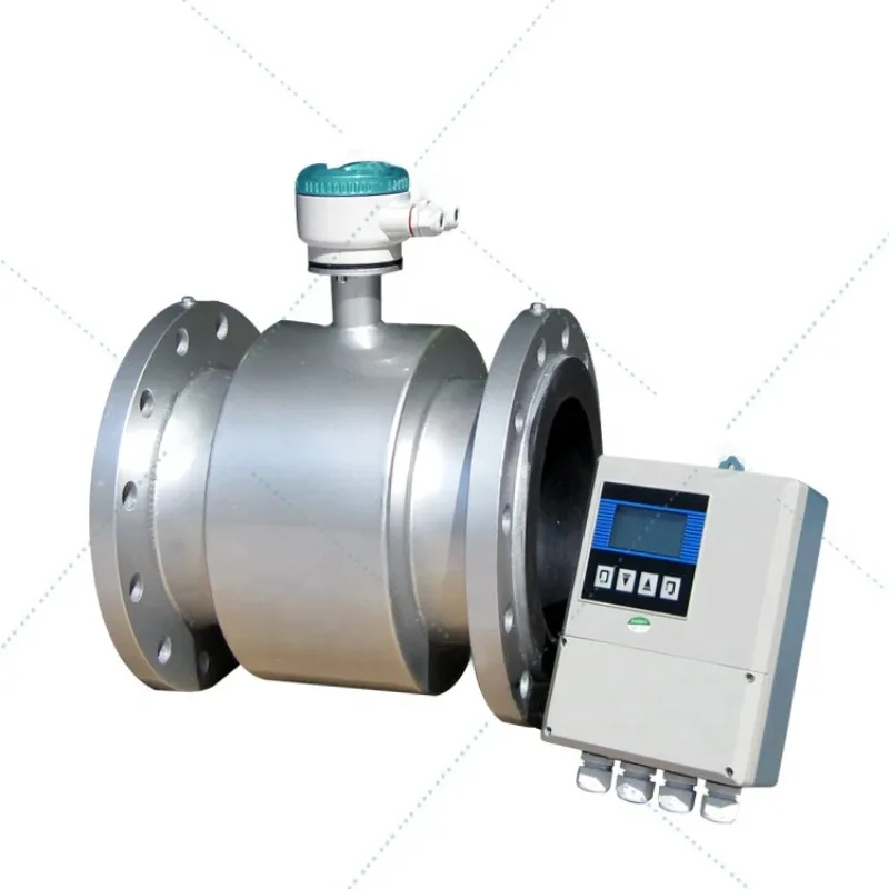 RS485 Electromagnetic Flow Meter Sensor For Liquid Plastic High Accuracy 0.5% IP65/IP68 Protection RS485/Modbus/HART