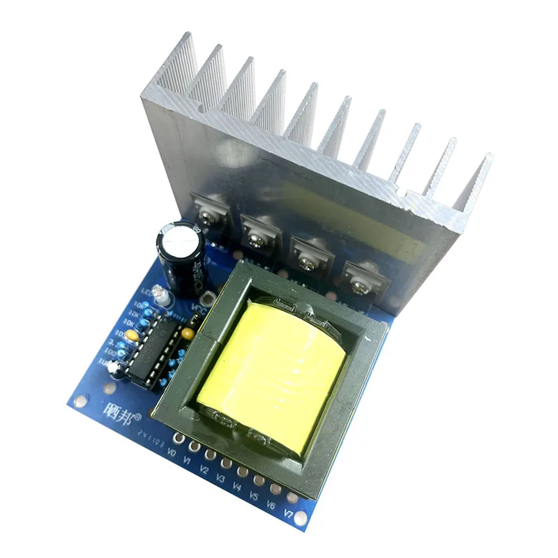 DC 12V do AC 220V 380V 420V 500W 1000W Inwerter Boost Step-up Board Transformator Power Car Converter Moduł wysokiej częstotliwości — zdjęcie produktu 5