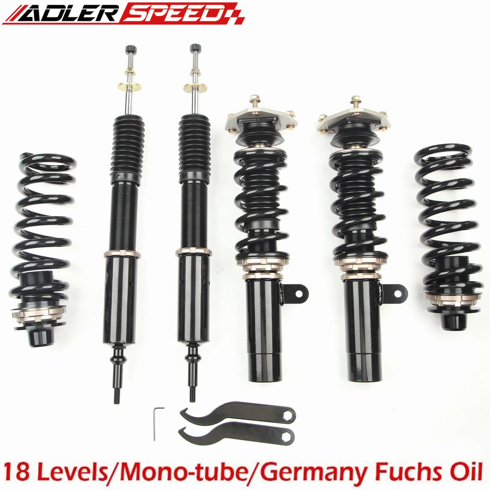 

ADLERSPEED 18 Ways Coilovers Lowering Suspension Kit For BMW 3 Series E90/E91/E92/E93 06-11