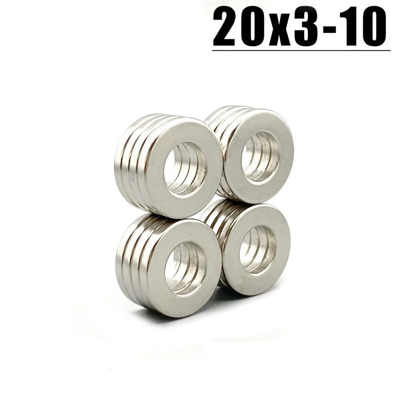 20*3-10mm Magnet 2-100pcs N35 NdFeB Permanent Magnetic Imanes Neodymium Magnet Fridge Magnets 20*3-10mm Magnet Accessory