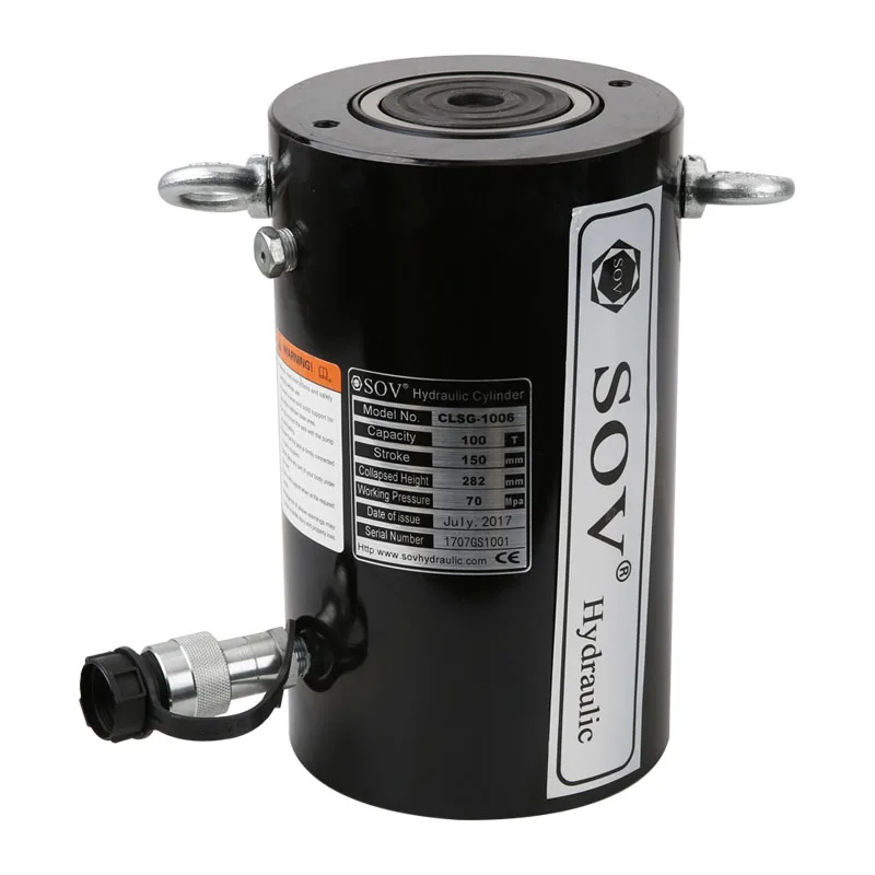 

High Tonnage Long Stroke Hydraulic Cylinder Single Acting With Piston Structure