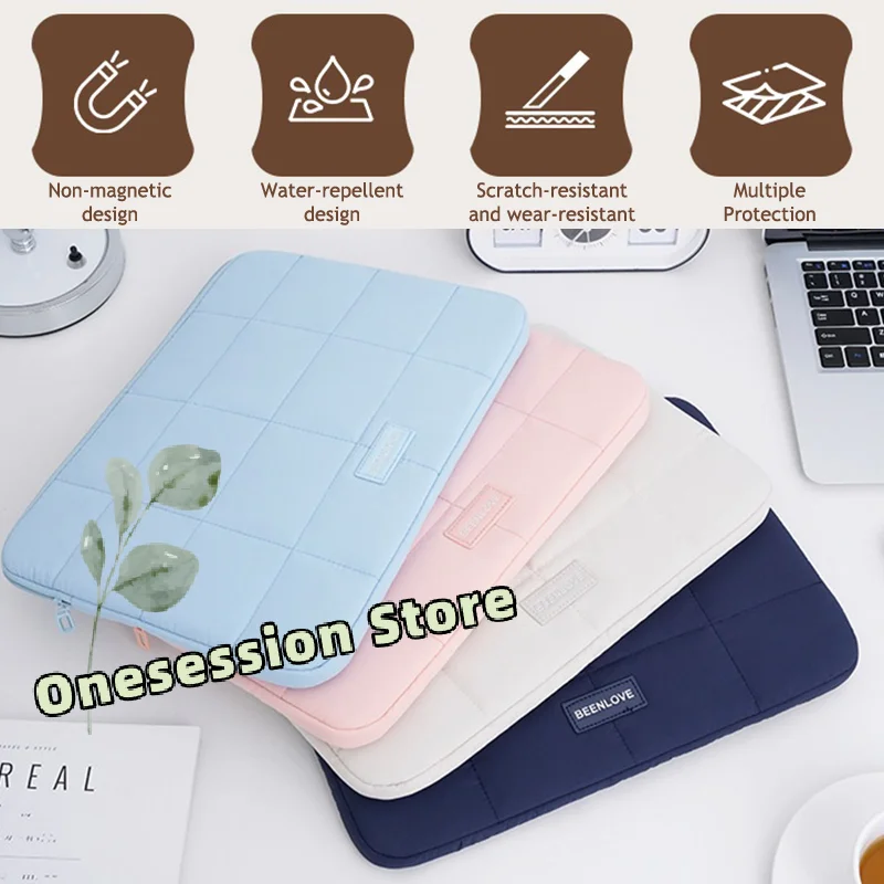 

Shockproof Laptop Sleeve for 14-15.6 Inch Notebooks, Water-Resistant Protection for Travel & Commute