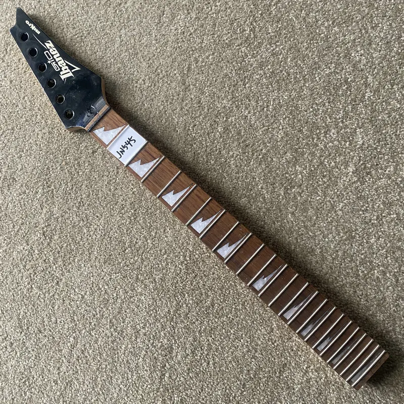 

JN545 Genuine Ibanez Mikro Electirc Guitar Semi Finishing Short Scales Length Neck 24 Frets with Tony Damages Works Well