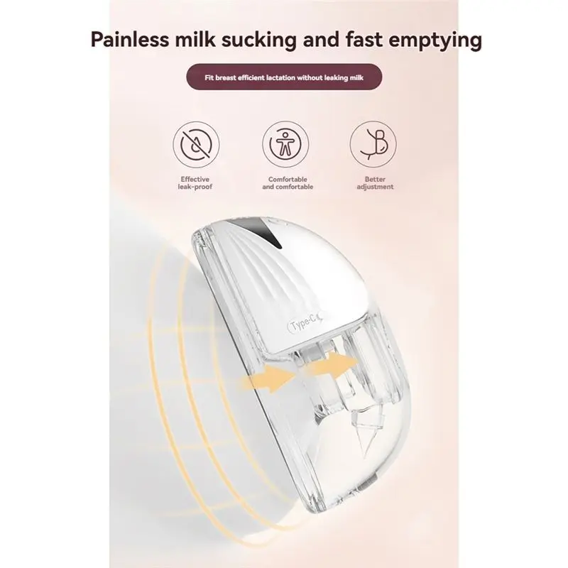 Casa bomba de mama wearable bomba de mama totalmente automática bomba de mama portátil livre bomba de mama indolor