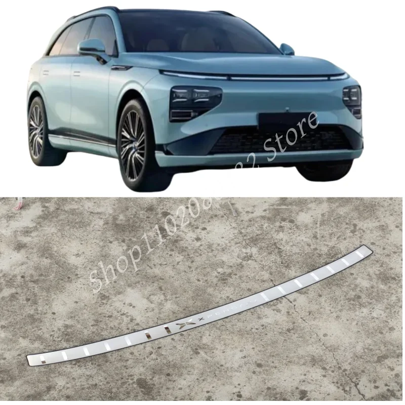 

Trunk Trim Accessories Rear Bumper For XPENG G9 Door Sill Protector Auto Styling 2022 2023 Car Stainless Steel Sticker