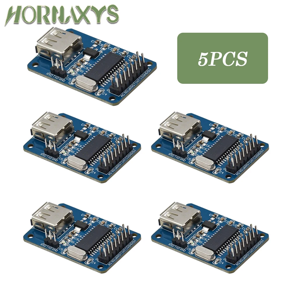 1-10pcs CH376 CH376S U Disk Read Write Module Supports USB Control Transfer 12MHz