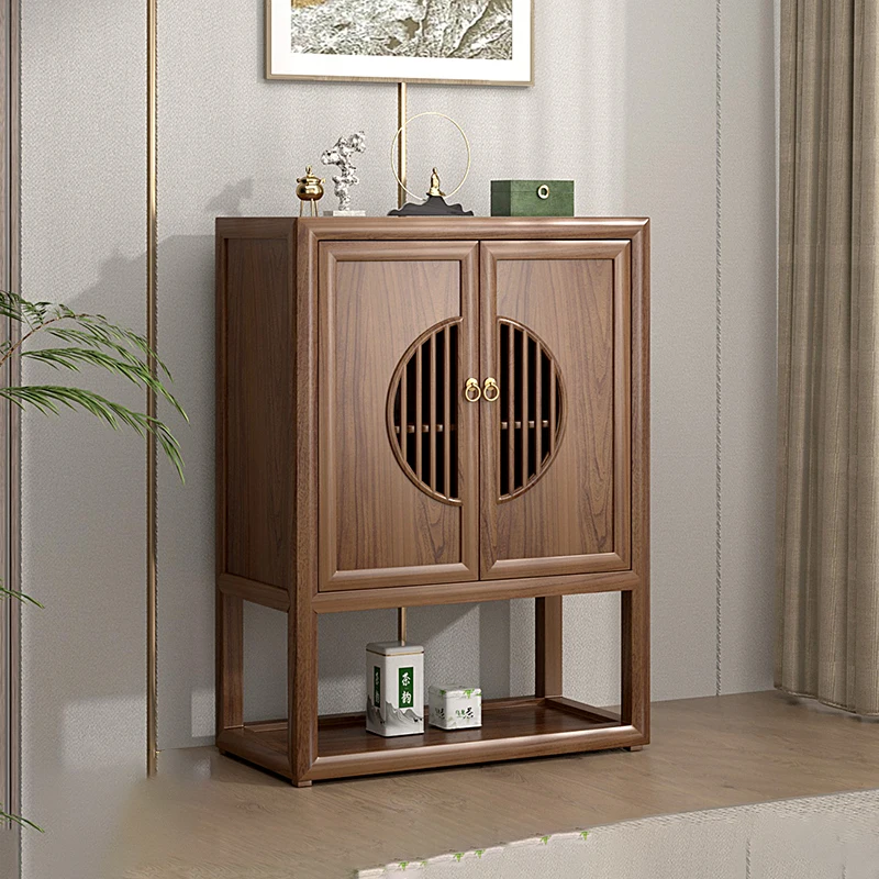 

Vintage Modern Living Room Cabinets Storage Elegant Luxury Glamour Display Cabinet Round Delicacy Cassettiera Home Furniture