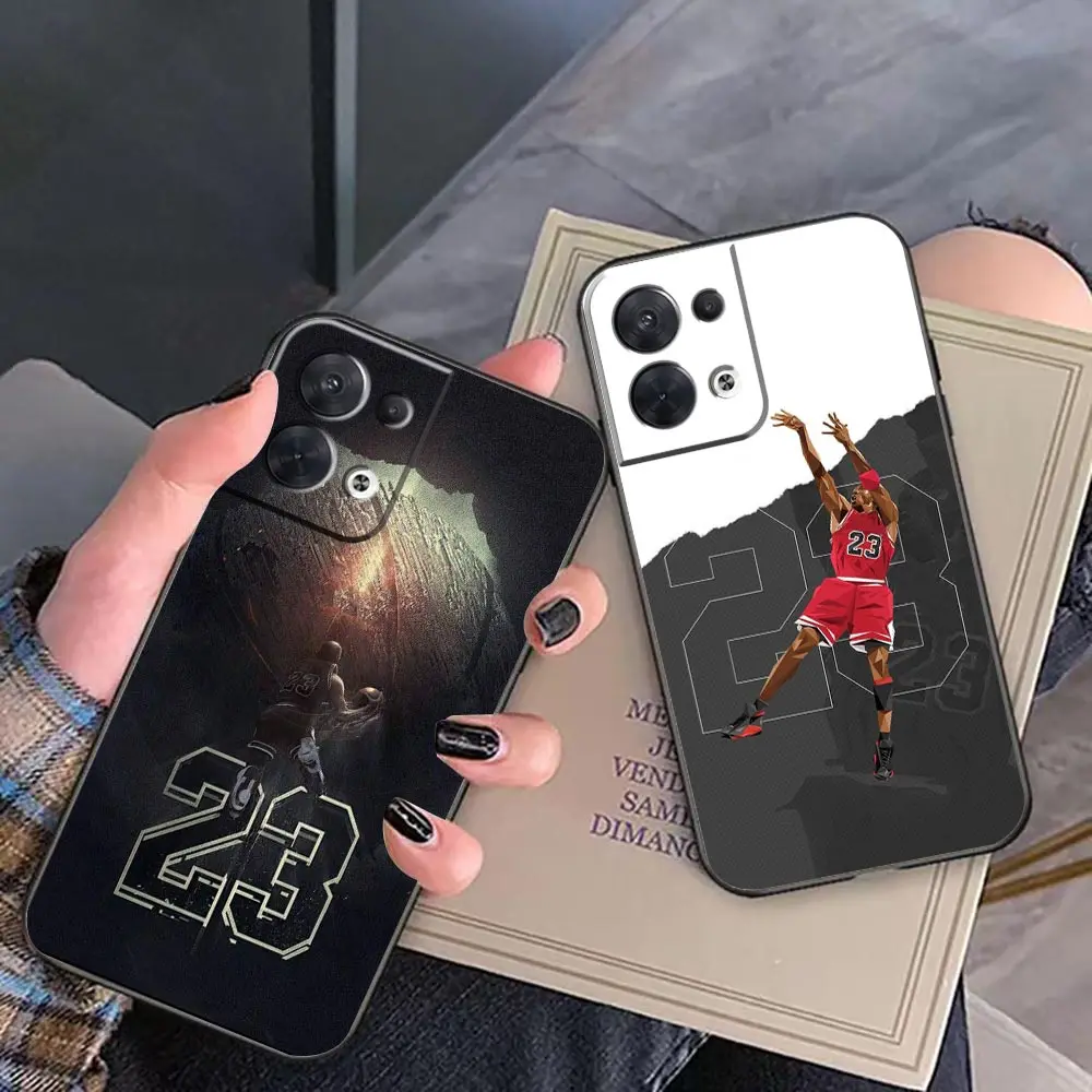 Basketball Sports 23 Phone Funda Coque Case For OPPO FIND X5 X3 X6 RENO 10 8 7 7Z 2Z 6 6Z 5 4 Lite Pro Plus 4G 5G Case Shell