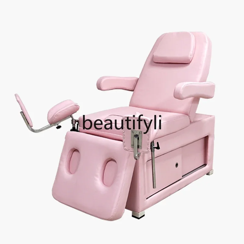 

Electric private gynecological examination bed, special medical care for beauty salons, confinement flushing bed