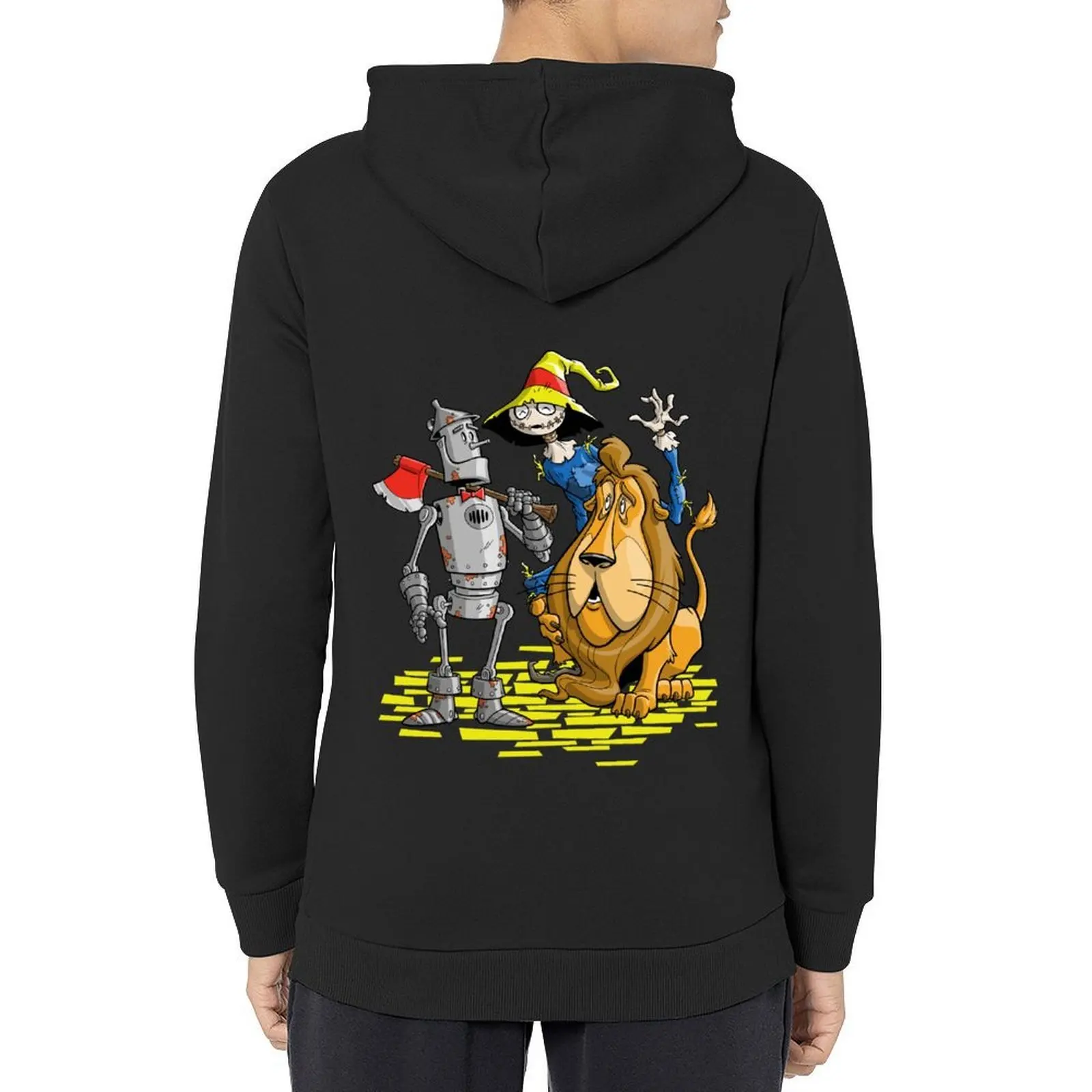 

OZ TRIO Hoodie graphic t shirts men anime clothing japanese style winter clothes hoodies for men