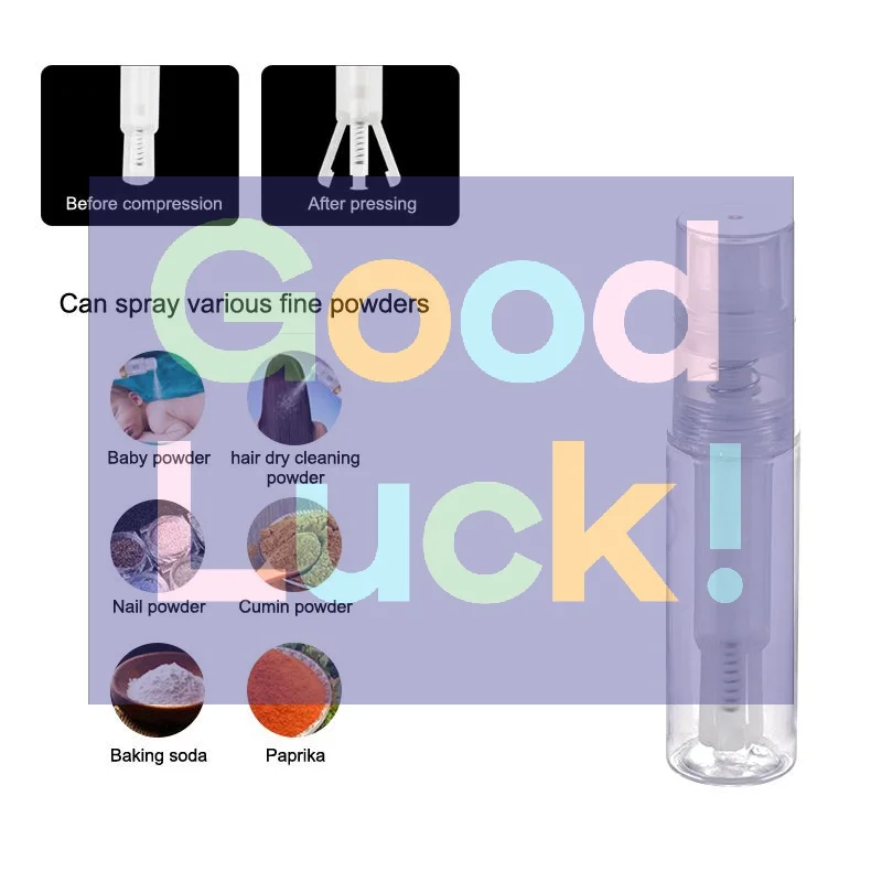 【WA】14/25ml Powder Atomizer Bottle Barber Talcum Emulsion Spray Travel Container Lotion Dispenser Bottle Salon Accessories