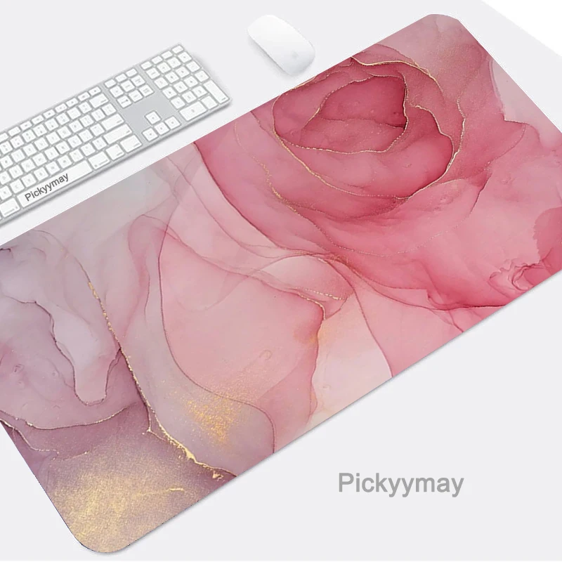 Đá Cẩm Thạch Miếng Lót Chuột Máy Tính Chơi Game Mousepad Lớn Tấm Lót Chuột Máy Tính Game Thủ, Bàn Phím Bàn Thảm Bàn Thảm Cao Su Chống Trơn Trượt nhỏ Thảm