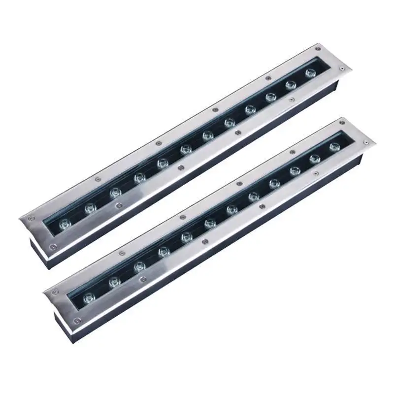 Waterproof IP65 RGB   square rectangle LED Underground Lights led recessed inground lights