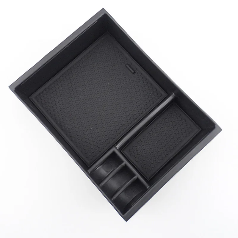 Car Secondary Center Console Armrest Storage Box Glove Organizer Tray ABS Fit For Mazda 3 Axela 2013 2014 2015 2016 2017