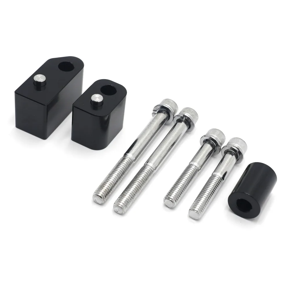 

Motorcycle Driver Footboard 1 1/4" Extension Spacer Kit For Harley Touring FLHX FLHT FLTR FLHR 2009-2024, FL Trikes 2009-2013