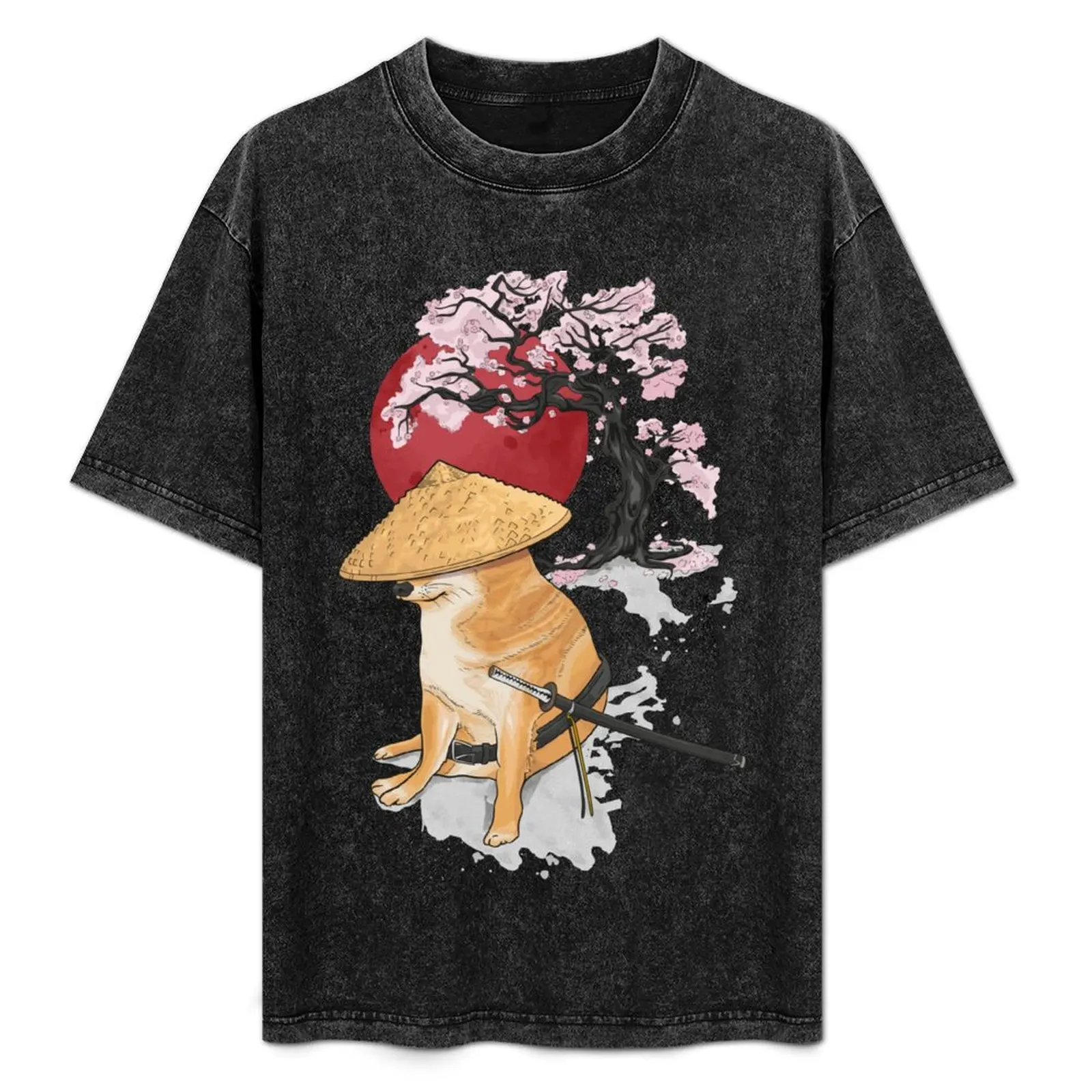 

cheems T-Shirt No Iron Casual Short Sleeve Top