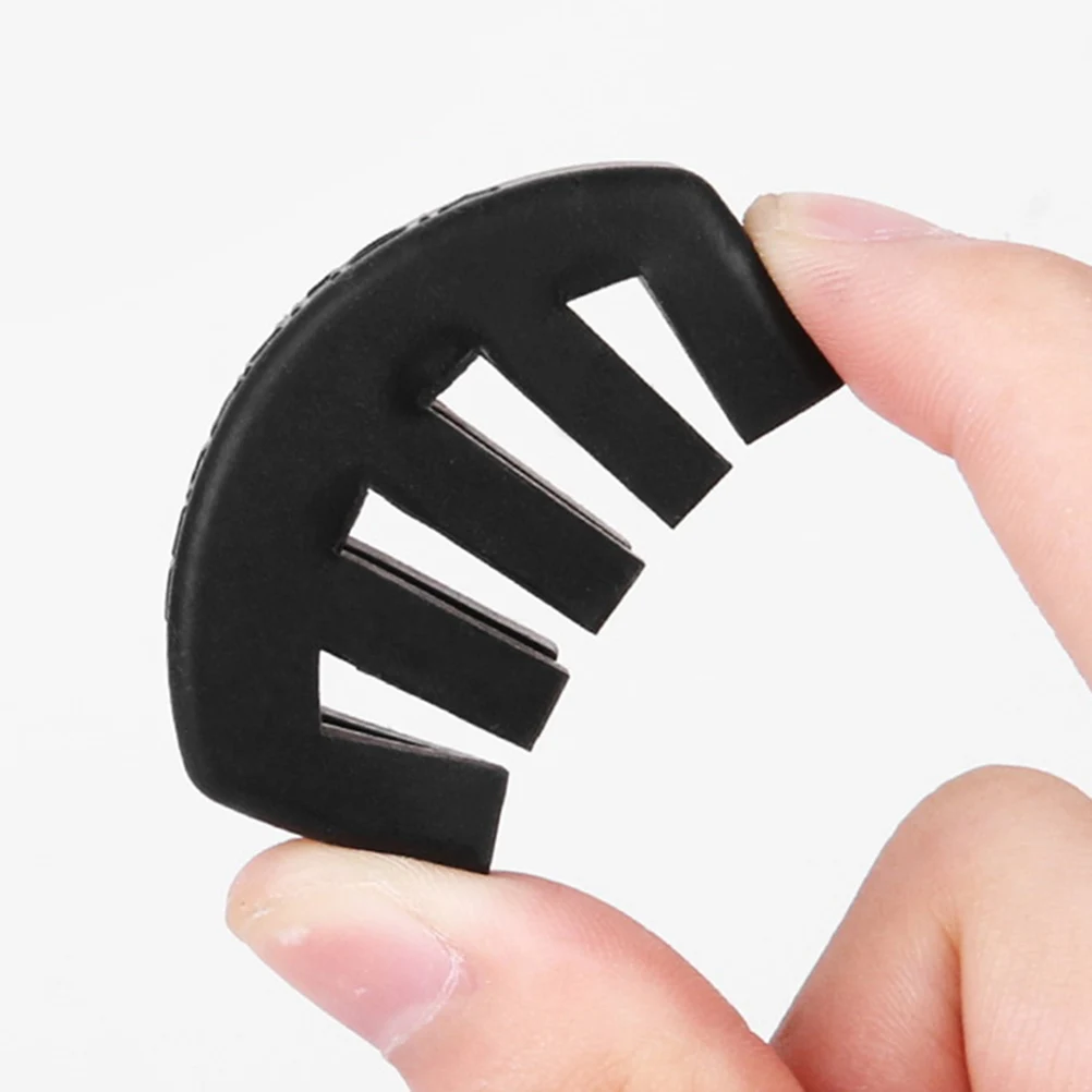 

4Pcs Violin Mute Round Claw Style Rubber Accessories for Replacement Practice Musical Instrument Parts Small Viola