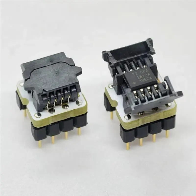 [NEW!A25P】 2Pcs Smd To Dip Adapter, Op-Amp Socket, Test Socket