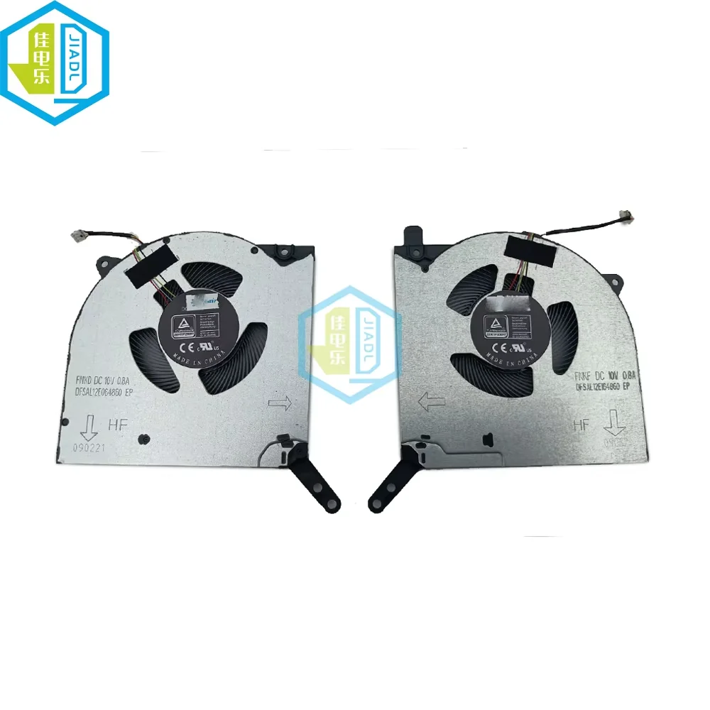 CPU GPU Fan Cooler Radiator For Lenovo Legion R9000P Y9000P 2021 5 PRO-16ACH6 16ACH6H 5H40S20281 DFS5L32G164860 DC10V 5V