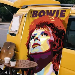 Rock Singer David B-Bowie Banner INS Style Outdoor Party Decoration Atmosphere Flag
