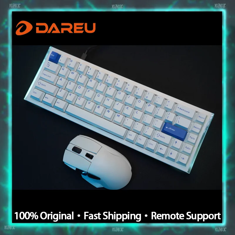 

DAREU Cool68 HE Gaming Keyboard High Performance MCU 8000Hz Polling Rate 0.01mm RT SOCD MT TGL E-Sport 0.1ms Latency Light Box