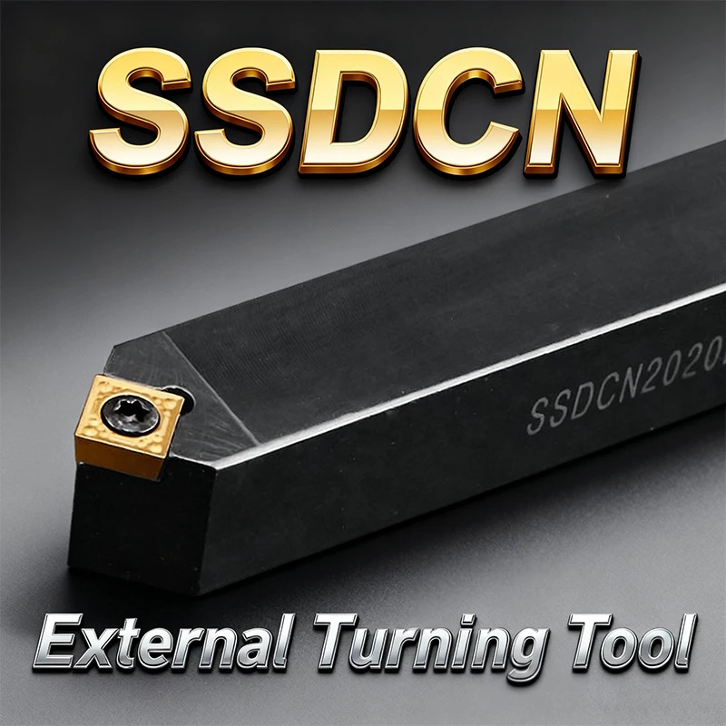 SSDCN1212H09 SSDCN1616H09 SSDCN2020K09 SSDCN2525M09 SSDCN2525M12 External Turning Tool Holder Lathe CNC Cutting Tool Cutter Bar