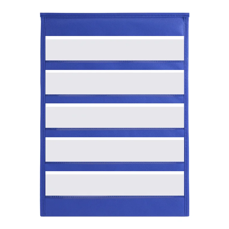 Superior-Desktop Pocket Chart Double-Sided And Self-Standing Mini Pocket Chart Stand For Individual Or Small Group (43X 33Cm)